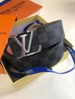 Louis Vuitton ダミエ ベルト 全長105CM