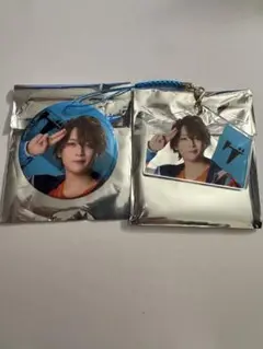 舞台　ゲゲゲの鬼太郎　ムサシP 鹿野凌大　缶バッジ　アクリル絵馬キーホルダー