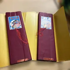 裏地　生地　ハンドメイド　一反×２本　濃赤