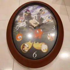 Disney ディズニー 掛け時計 ミッキーマウスと仲間たち