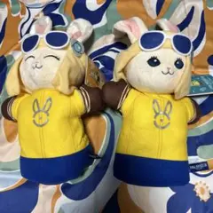 TAITO レポリットパペット　ぬいぐるみ 2体セット