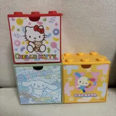 サンリオ キャラクター収納ボックスセット