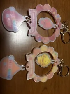しずくちゃんゆらゆらキーホルダー はなぢくん アセオくん
