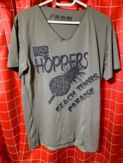 ✨ビーチTシャツ✨BEACH HOPPERS ビーチテニス Mサイズモスグリーン