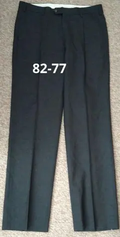 【美品】コウセンスラックス　M　毛100%日本製