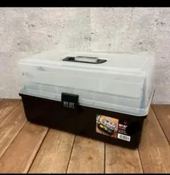 アイリスオーヤマ マイキット 2段式 スライドトレー ツールケース 工具入れ