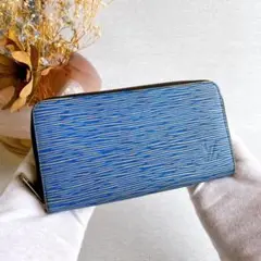 ✨展示品✨ルイヴィトン エピ デニム ジッピーウォレット 長財布