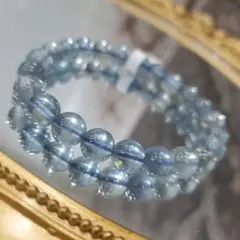 高品質ブラックスターアクアマリン8mm