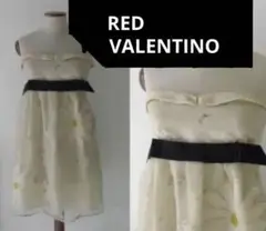 新品未使用タグ付♡RED VALENTINO フラワーオーガンジードレス♡