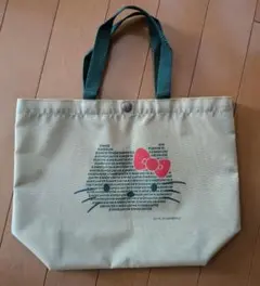 KINOKUNIYA ×ハローキティ　エコバッグ グレー L 紀伊國屋　サンリオ 紀ノ国屋 紀伊国屋 ハローキティカラーエコバッグL グレー エコ
