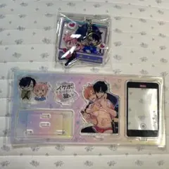 イケボ配信者は俺狙い!? アクリルスタンド アクリルキーホルダー