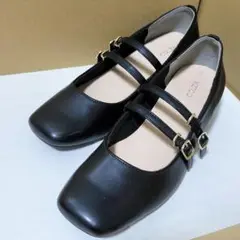 【即購入可‼️】ダブルストラップパンプス