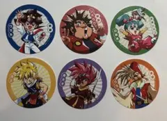 魔神英雄伝ワタル展　メンコ　6枚