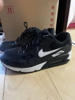 【ソール破れあり】Nike Air Max 90 ブラック/ホワイト