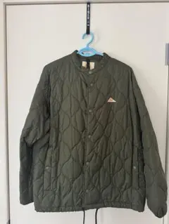 オリーブグリーン キルティングジャケット　KELTY