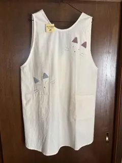 ロング丈エプロン
