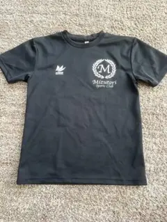 水鳥体操教室　クラブtシャツ 黒　速乾　150