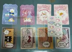 サンリオコレクターズカード　全10枚＋ステッカー　セット