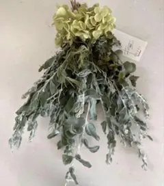 アナベル　紫陽花　ユーカリ　ヒペリカム　ラベンダー　スワッグ　ドライフラワー