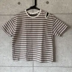 RETRO GIRL ストライプ Tシャツ