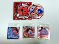 ジンベエ　ONEPIECE 輩　缶バッジ　にふぉるめーしょん　セット