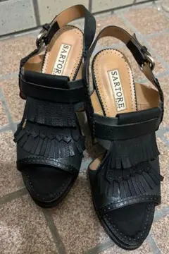 サルトルのサンダル37新品SARTORE SARTORE（サルトル）の「SARTORE カーフレザーサンダル