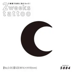 2週間で消える♡ジャグアタトゥーシール