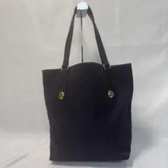 グッチ　GUCCI GGキャンバス　ブラック　トートバッグ　076