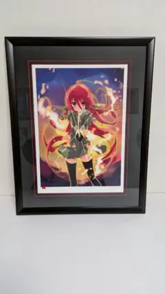 【直筆サイン入り】いとうのいぢ先生 限定版画 灼眼のシャナ ナンバー40番台 灼眼のシャナ いとうのいぢ 直筆サイン入り シリアルナンバー1桁