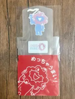 【新品未使用】大阪万博 ミャクミャク ミャクメン ポップアップコースター