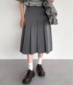 kutir 2wayアソートミディプリーツスカート
