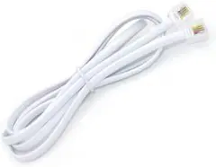❤️ラスト1点❤️ RJ11 - RJ11 ケーブル 1メートル 電話コード