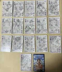 ONE PIECE トランプ カード 白ひげ海賊団 イゾウ エース