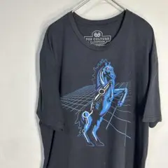 馬 ホース アニマル tシャツ サイバー テック tee y2k OLD