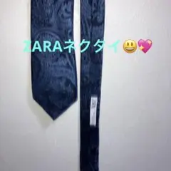 ZARA ネクタイ　ペーズリー柄