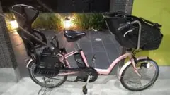 パナソニック バッテリー2つ 電動自転車 ギュットミニ 20インチ 子供乗せ
