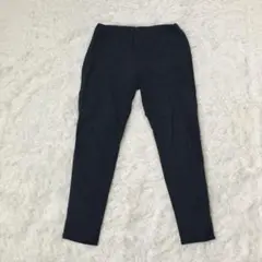 a.v.v standard ストレッチパンツ　テーパード　綿混　黒　ズボン3L