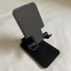 スマホスタンド 折りたたみ ブラック