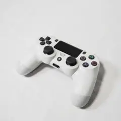 PlayStation4　純正ワイヤレスコントローラー　ホワイト　通電確認済み