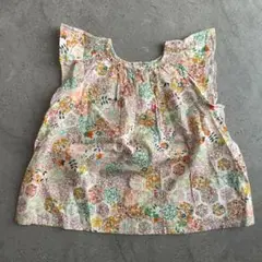 40 ボンポワン Bonpiont 花柄 フラワー シャツ ベビー 2 キッズ