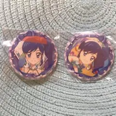 アイカツ　stage トレーディング　缶バッジ　2025 霧矢あおい　A B