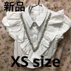 ♡大人　新品　フリル　半袖シャツ♡