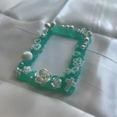 ホイップデコ　トレカケース　ティファニーブルー