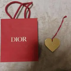 Dior 限定 ノベルティ チャーム ハート型