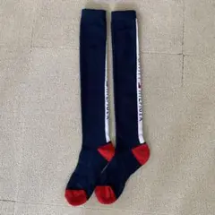 TOMMY HILFIGER ニーハイソックス　ネイビー