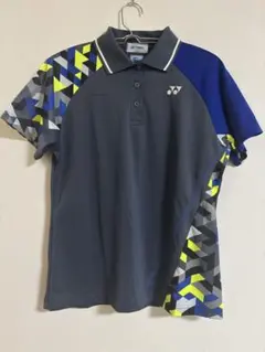 YONEX メンズ　レディース　L幾何学模様 ポロシャツ
