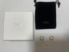(未使用品)ten. シマーピアス　ゴールド