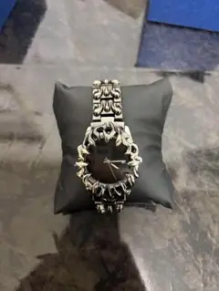 Alabaster style metal watch y2k archive