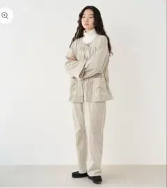 値下げ!A.subjjject ストラップ リラックス パンツ
