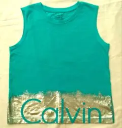 Calvin Klein Jeans キッズM 8/10 タンクトップ ノースリ